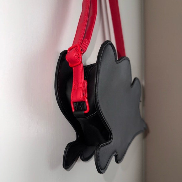 The Corpse Bride Scarps Skeleton Dog Small Crossbody Purse - Picture 6 of 7